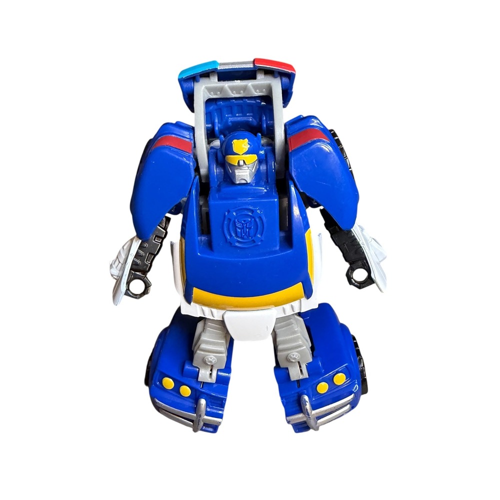 Playskool Heroes Transformers Rescue Bots Chase the‎ Police-Bot Action Figure